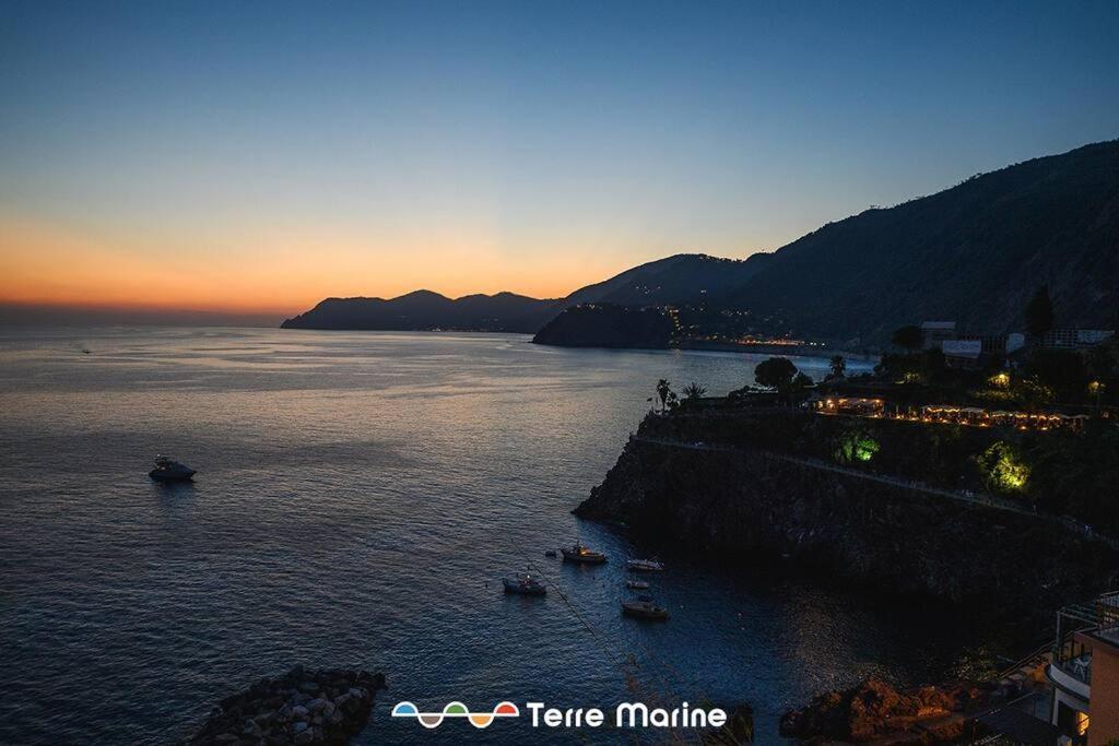Sea-Cret, Terremarine Apartment Manarola Bagian luar foto